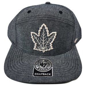 '47 Brand Mens NHL Toronto Maple Leafs Hockey Snapback Hat Cap New